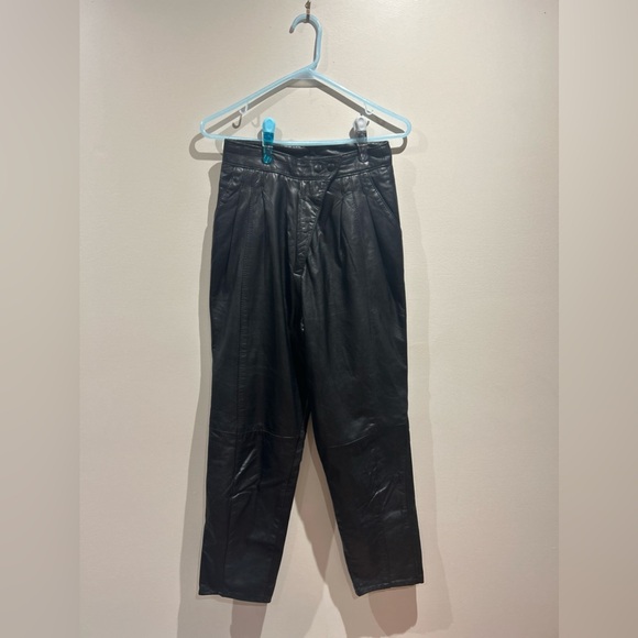 Danier Leather High Waisted Pants - Picture 2 of 13